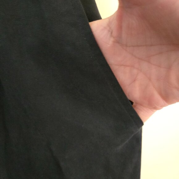 Reformation Avalon Pant Tie Ankle Paperbag Waist Black Size 8 - Picture 11 of 13